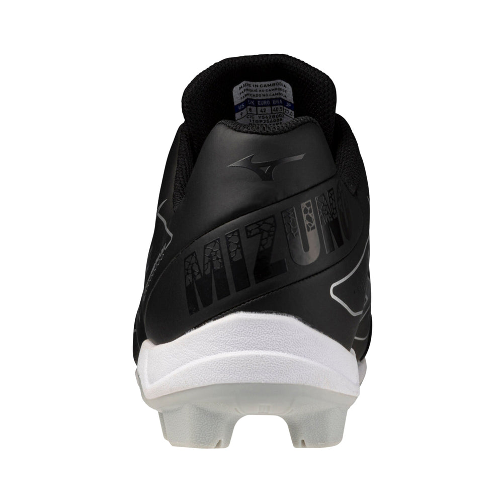 Spikes Beisbol Softbol Mizuno CushionRevo Diamond Negro Blanco