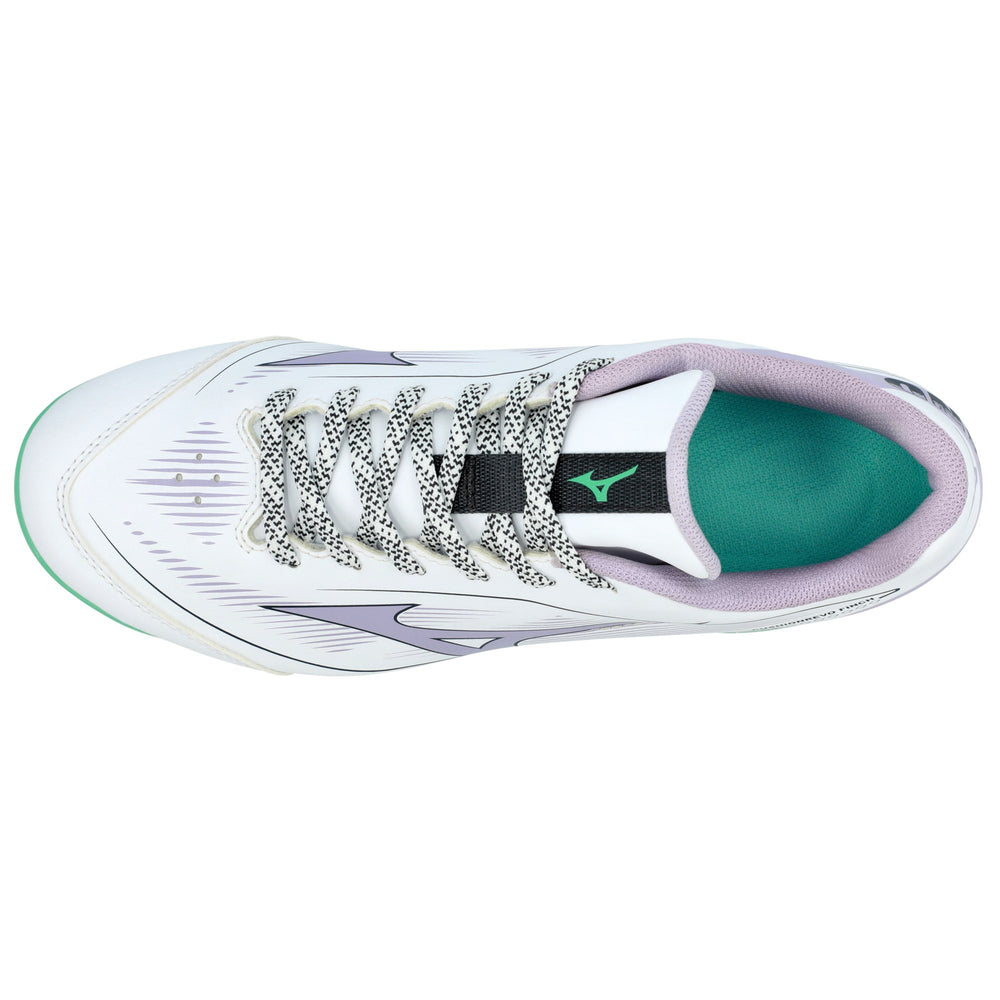 Spikes Softbol Mizuno CushionRevo Finch Blanco Lavanda DAMA