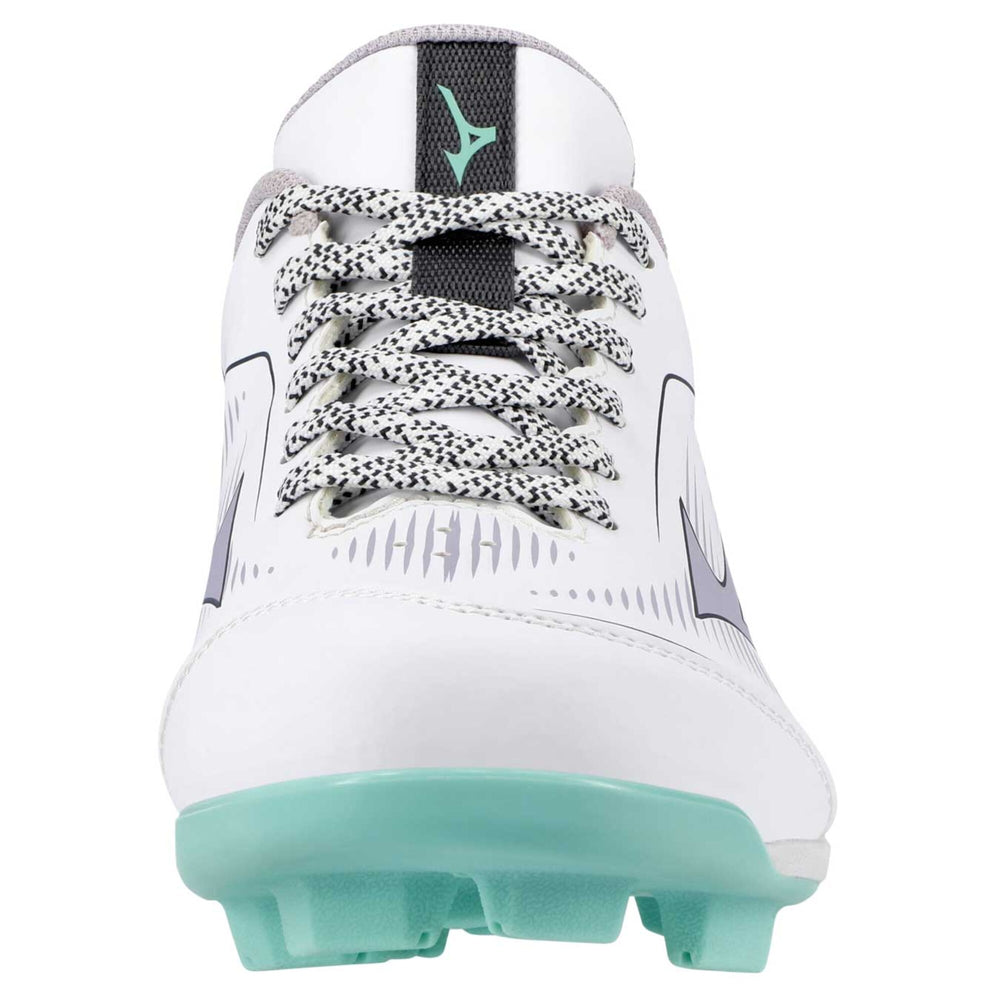 Spikes Softbol Mizuno CushionRevo Finch Blanco Lavanda DAMA