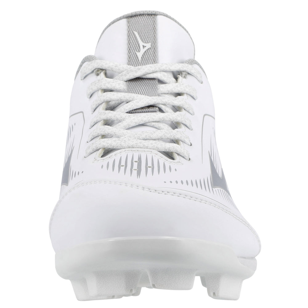 Spikes Softbol Mizuno CushionRevo Finch Blanco Plata DAMA
