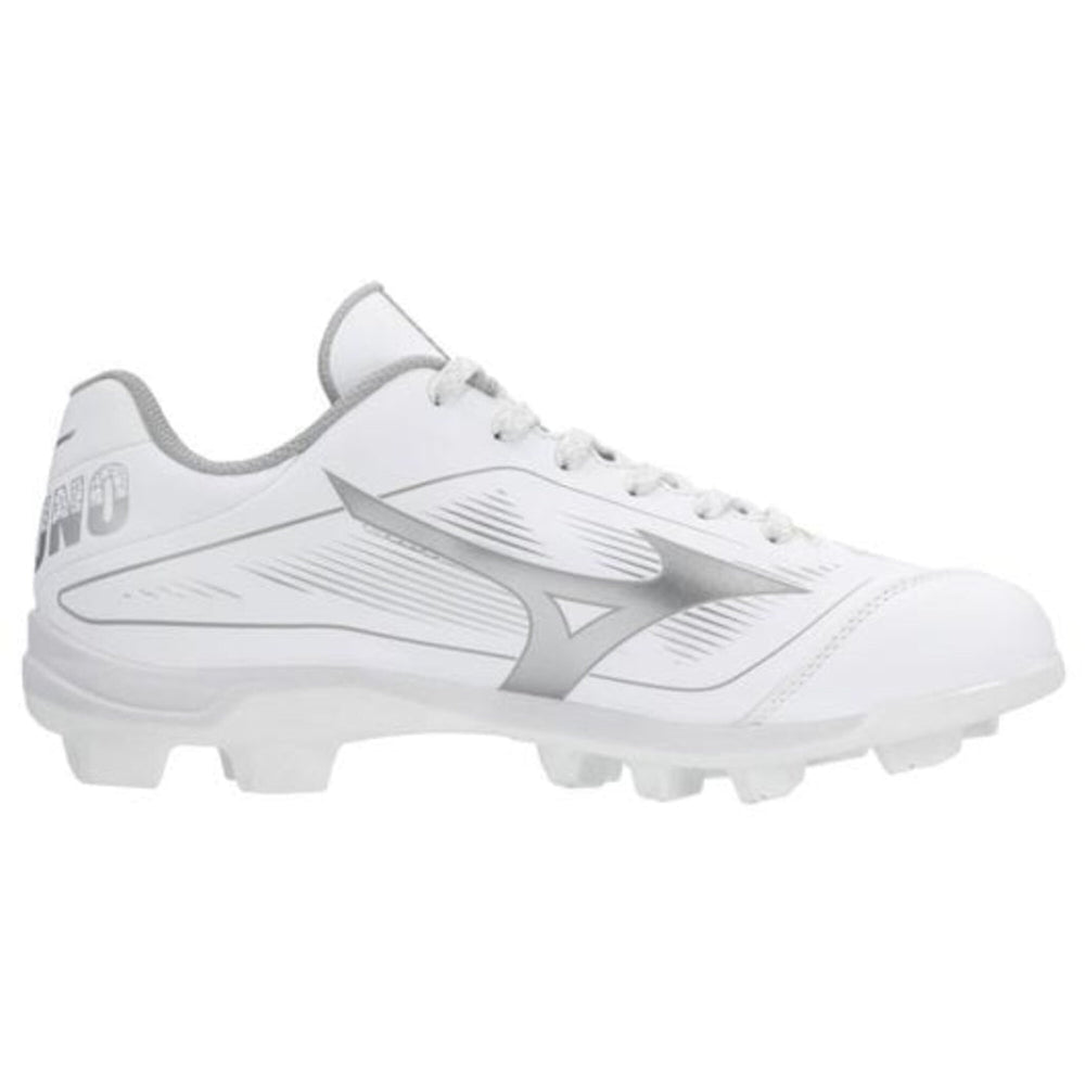 Spikes Softbol Mizuno CushionRevo Finch Blanco Plata DAMA