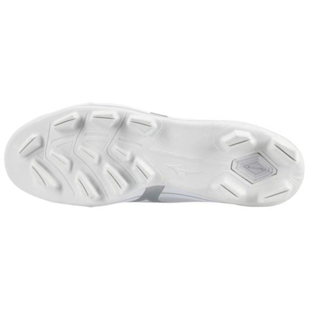 Spikes Softbol Mizuno CushionRevo Finch Blanco Plata DAMA