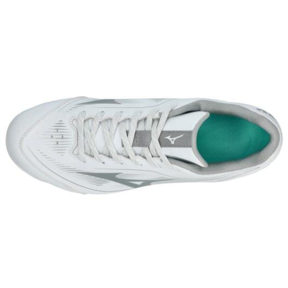 Spikes Softbol Mizuno CushionRevo Finch Blanco Plata DAMA
