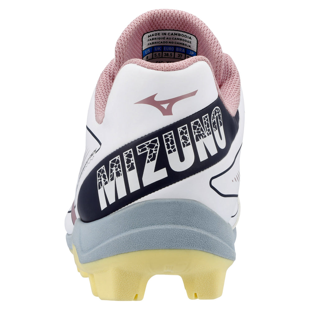Spikes Softbol Mizuno CushionRevo Finch Morado Amarillo DAMA
