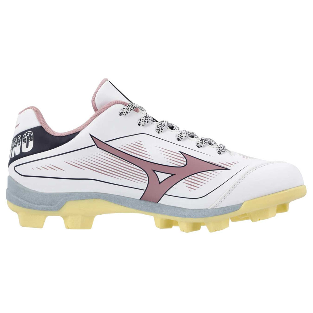Spikes Softbol Mizuno CushionRevo Finch Morado Amarillo DAMA