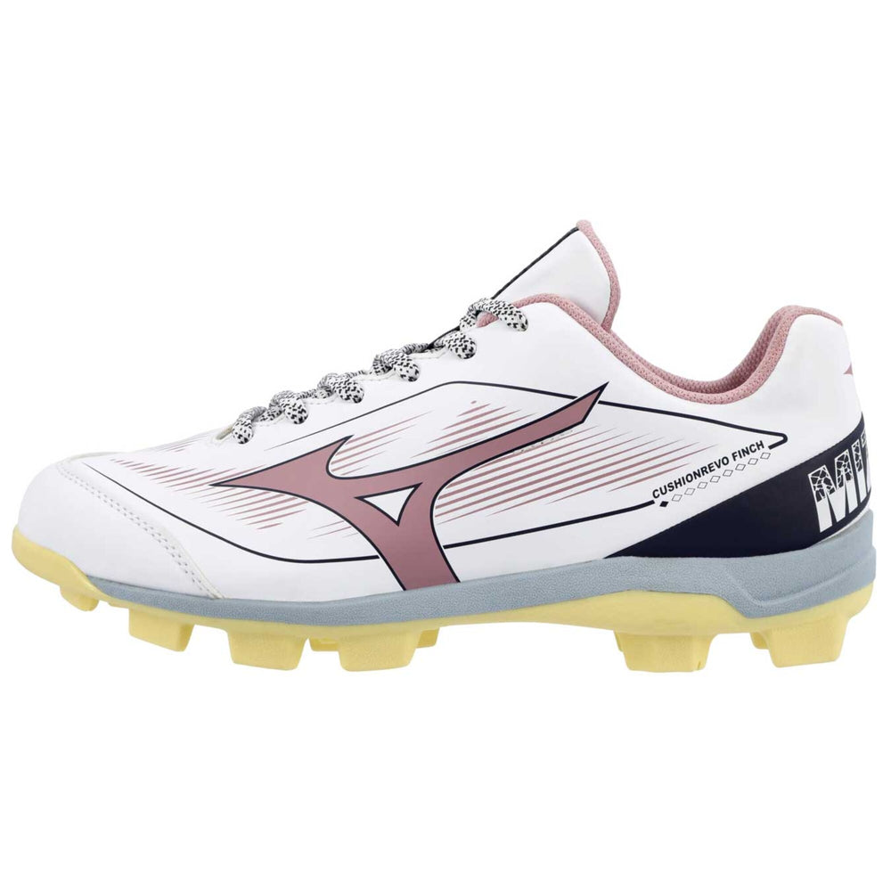 Spikes Softbol Mizuno CushionRevo Finch Morado Amarillo DAMA