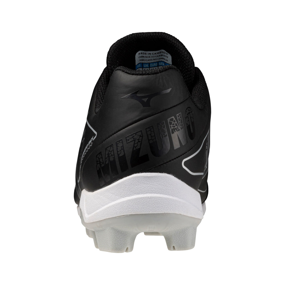 Spikes Softbol Mizuno CushionRevo Finch Negro Blanco DAMA
