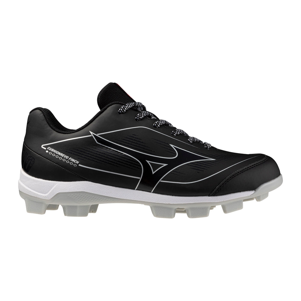 Spikes Softbol Mizuno CushionRevo Finch Negro Blanco DAMA