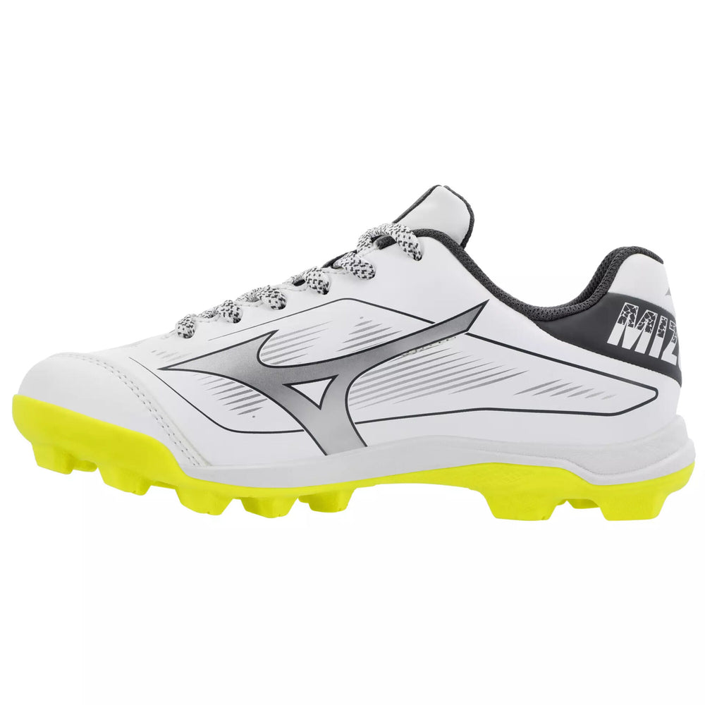 Spikes Beisbol Softbol Mizuno CushionRevo Diamond Jr Amarillo Neón INFANTIL
