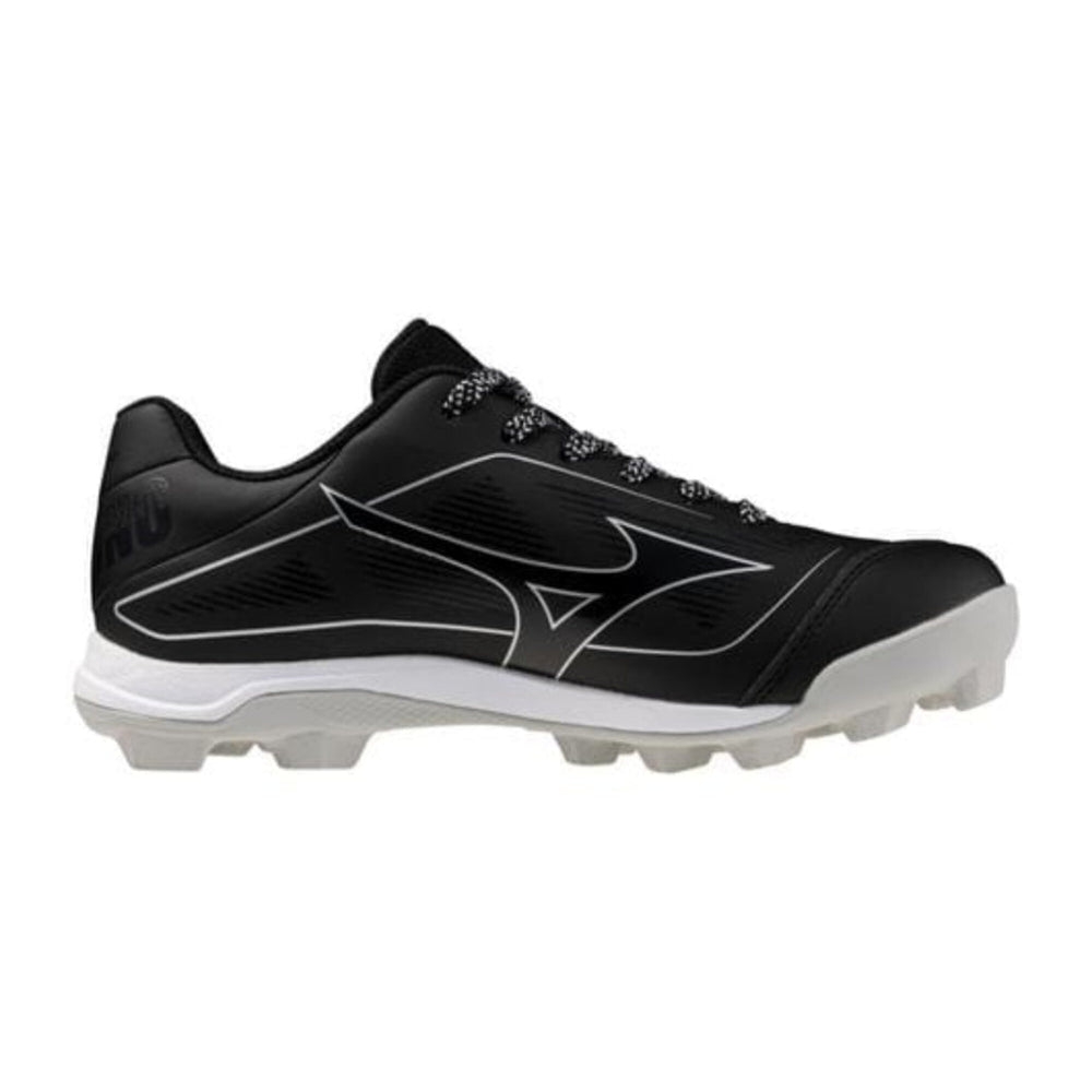 Spikes Beisbol Softbol Mizuno CushionRevo Diamond Jr Negro Blanco INFANTIL