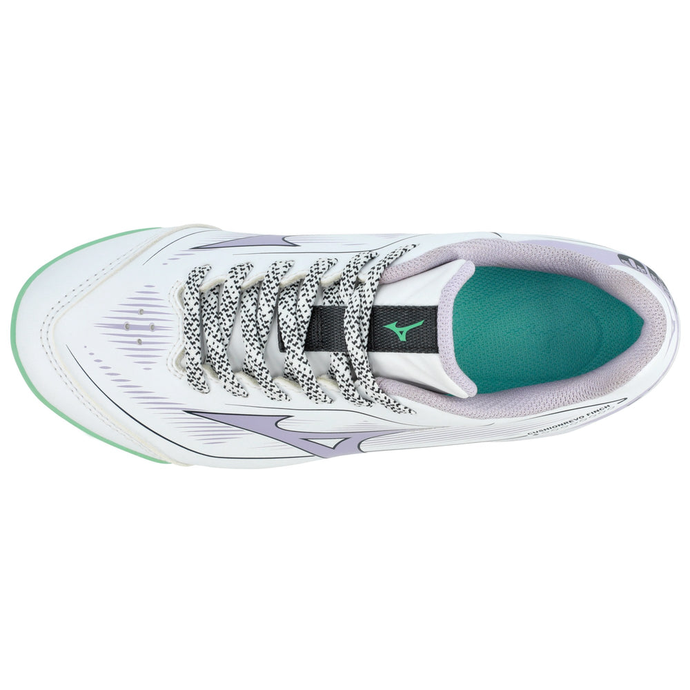 Spikes Softbol Mizuno CushionRevo Finch Jr Blanco Lavanda INFANTIL Femenil