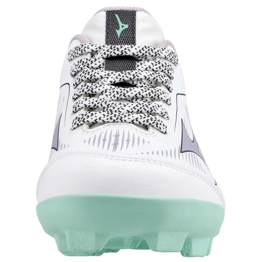 Spikes Softbol Mizuno CushionRevo Finch Jr Blanco Lavanda INFANTIL Femenil
