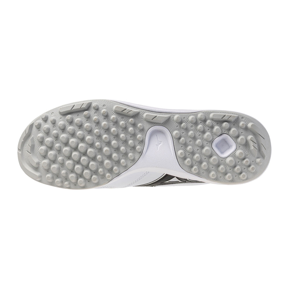 Tenis de Entrenamiento Beisbol Softbol Mizuno Pro Select Turf Blanco Negro