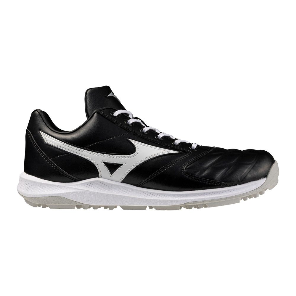 Tenis de Entrenamiento Beisbol Softbol Mizuno Pro Select Turf Negro Blanco