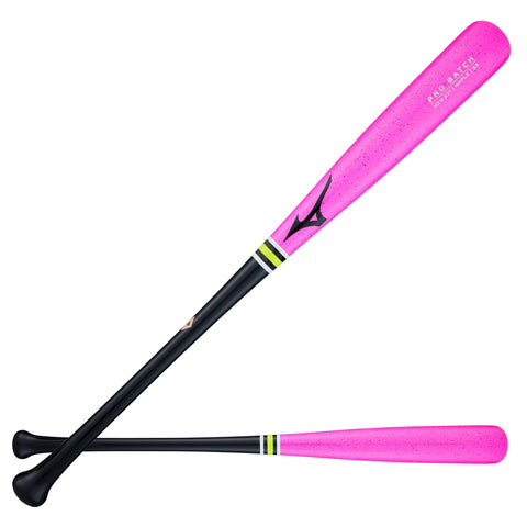 Bat Beisbol Mizuno Pro Batch MZM271 Maple Rosa Negro Pink Glo