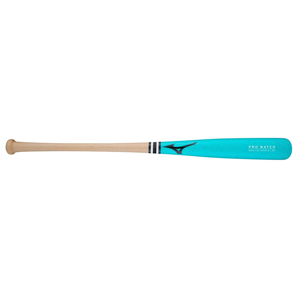 Bat Beisbol Mizuno Pro Batch MZM110 Maple Turquesa Natural Teal Green