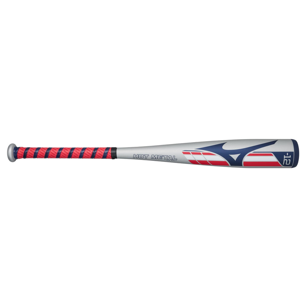 Bat Beisbol Mizuno Hot Metal T-Ball 2026 Sello USA Barril 2 5/8 B26-HOT (-12) Aluminio