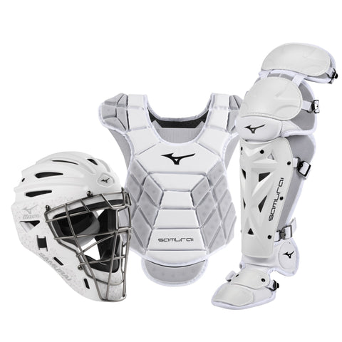 Equipo Catcher Mizuno Samurai Blanco Dama