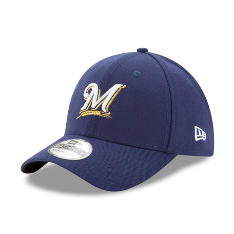 Gorra Beisbol Softbol New Era 39Thirty Cerveceros Milwaukee Marino