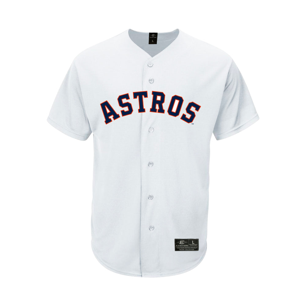 Jersey Camisola Beisbol Easton Astros Huston Blanco Adulto