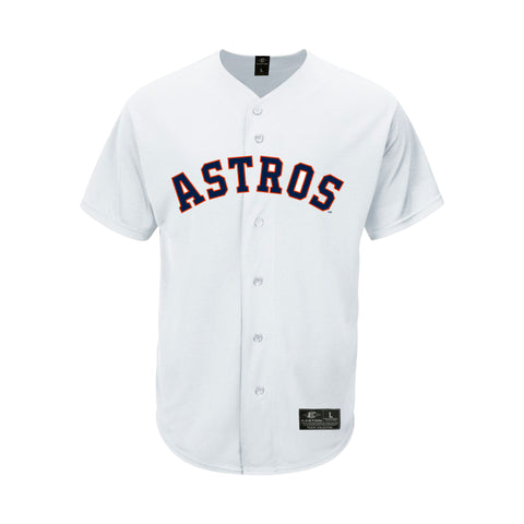 Jersey Camisola Beisbol Easton Astros Huston Blanco Adulto