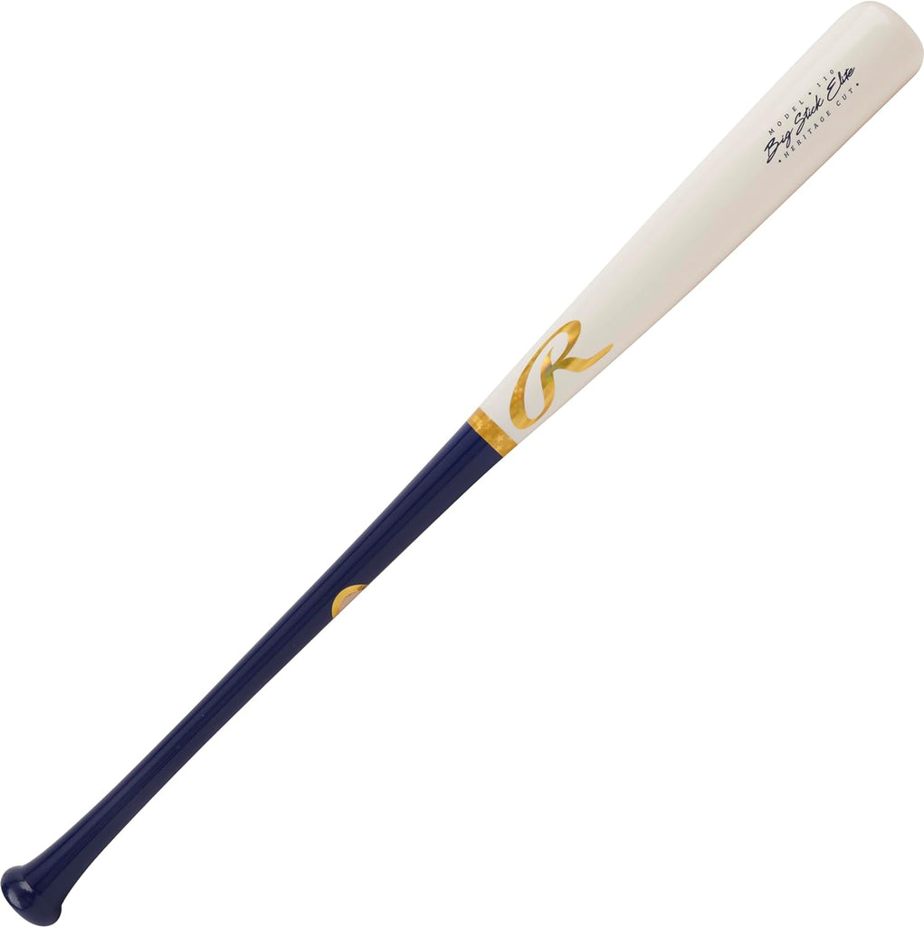 Bat Beisbol Rawlings Birch Modelo Big Stick Elite Modelo 110 Blanco Marino ADULTO