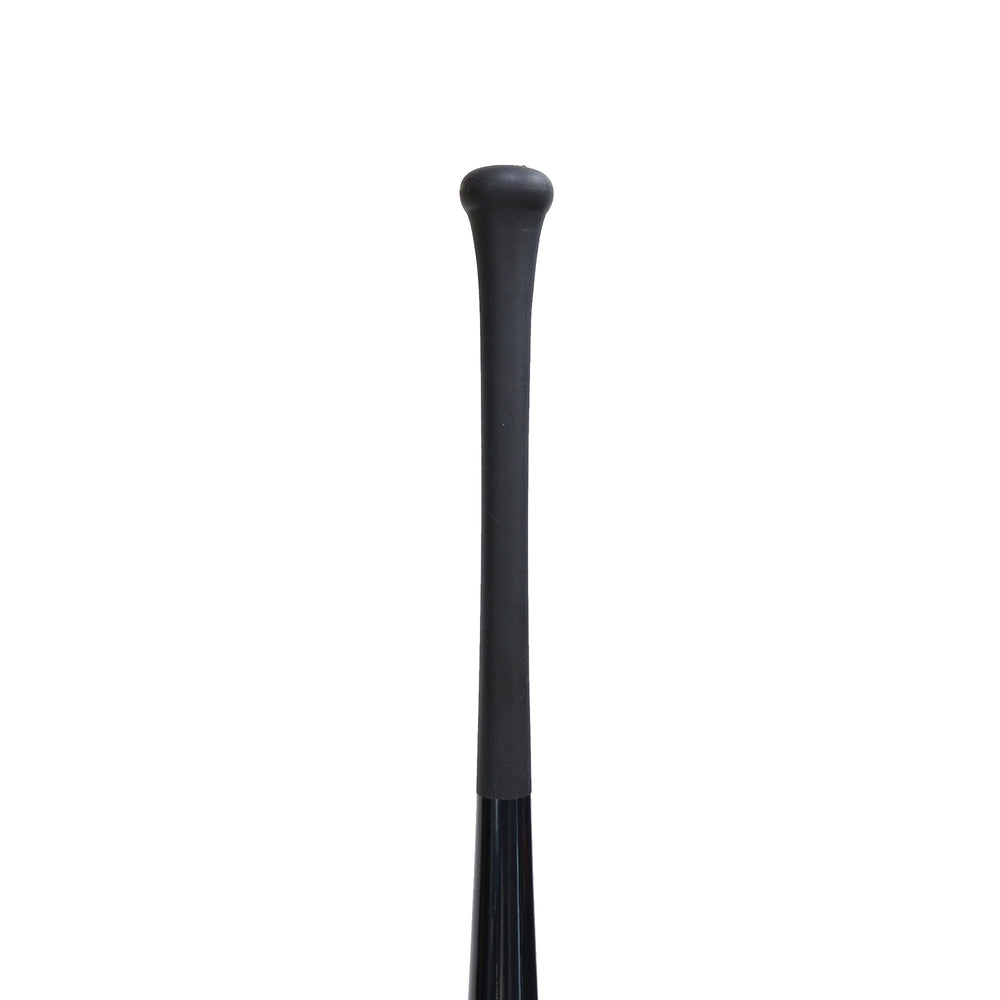 Detalle del mango y knob del bat Mizuno Bamboo Classic MZB 243 Negro