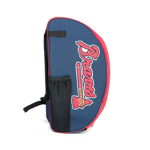 Backpack Mochila Maleta Beisbol Softbol BS Bravos Atlanta Marino Rojo INFANTIL