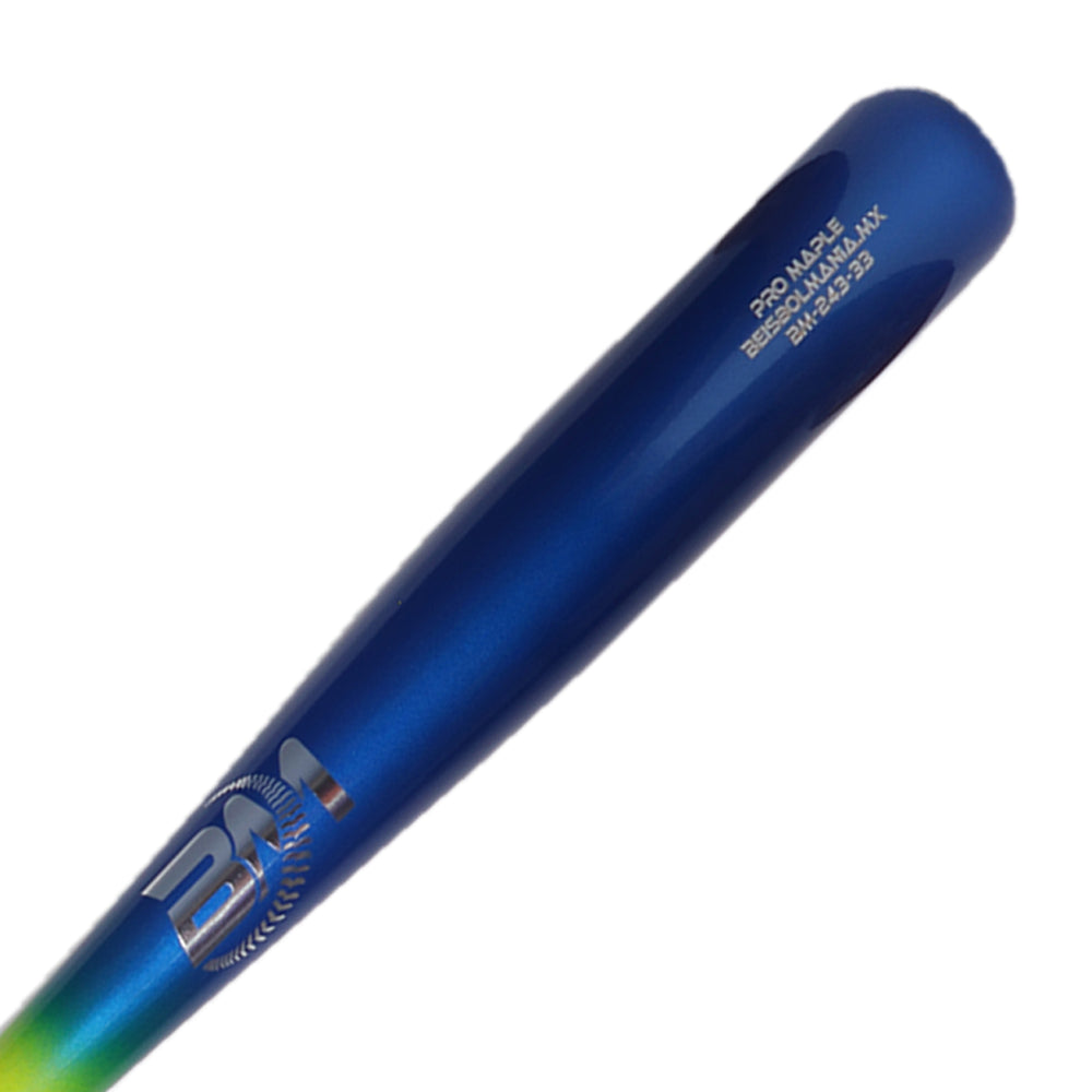 Bat Beisbol Beisbolmania MAPLE PRO BM243 AMARILLO AZUL