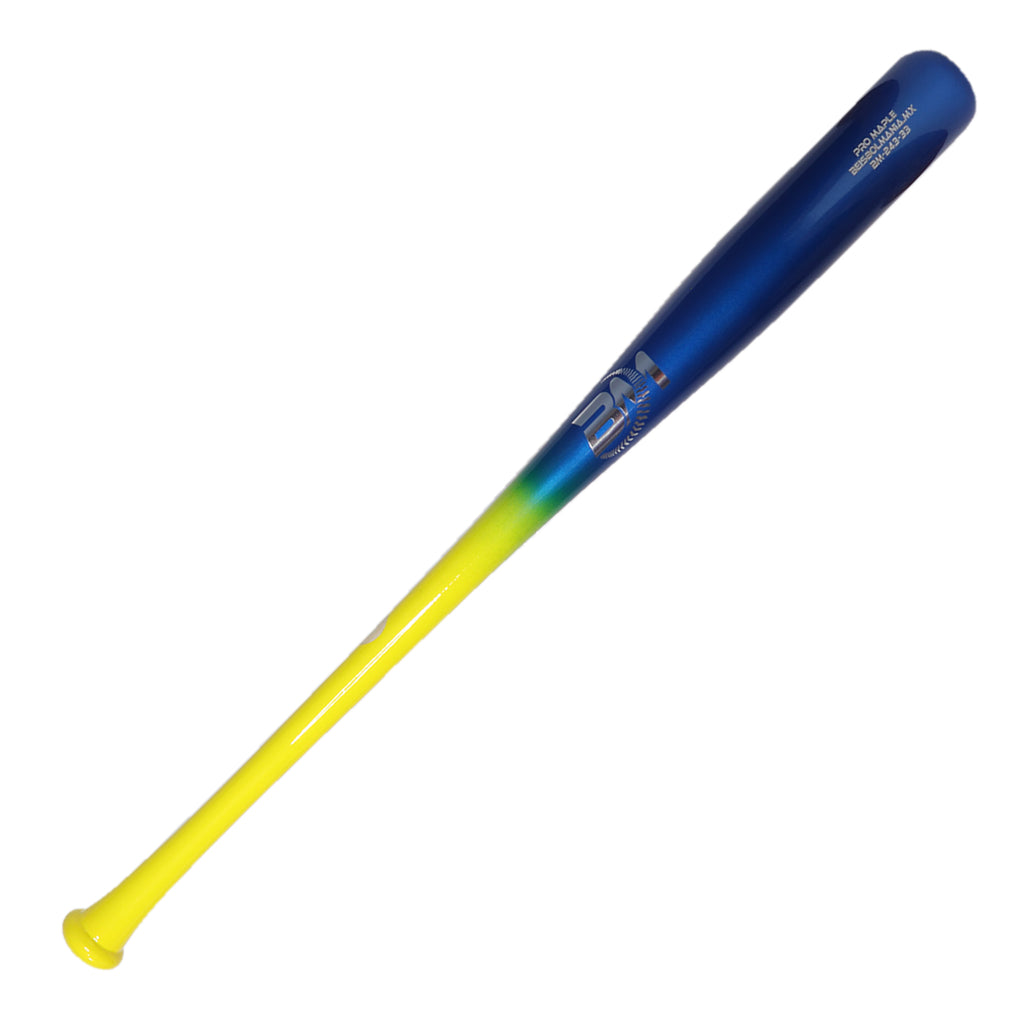 Bat Beisbol Beisbolmania MAPLE PRO BM243 AMARILLO AZUL