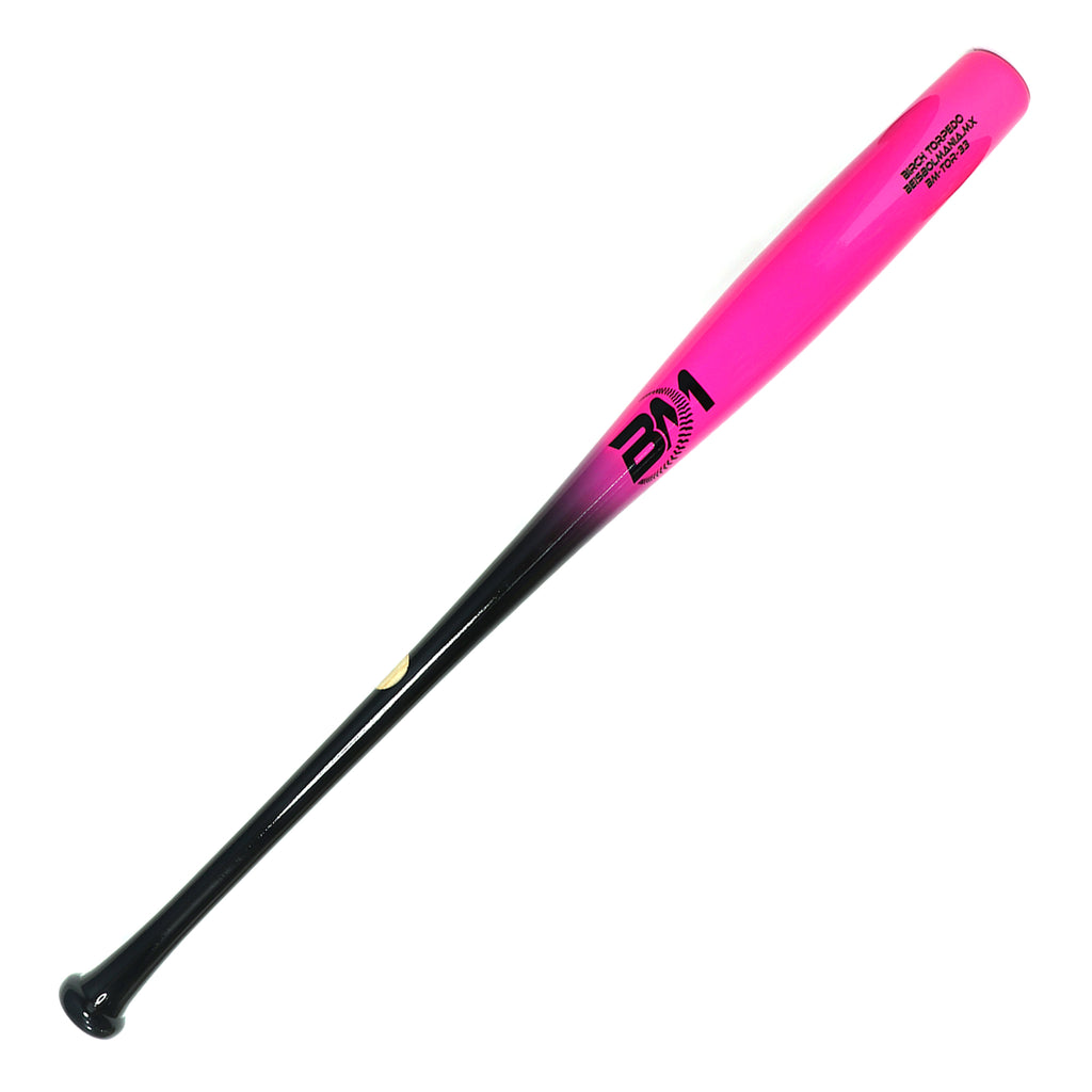 Bat Beisbol TORPEDO Beisbolmania BIRCH PRO NEGRO ROSA