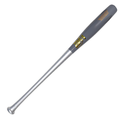 Bat Beisbol TORPEDO Reforzado Beisbolmania COMPUESTO MAPLE BAMBOO BMTOR PLATEADO GRAFITO