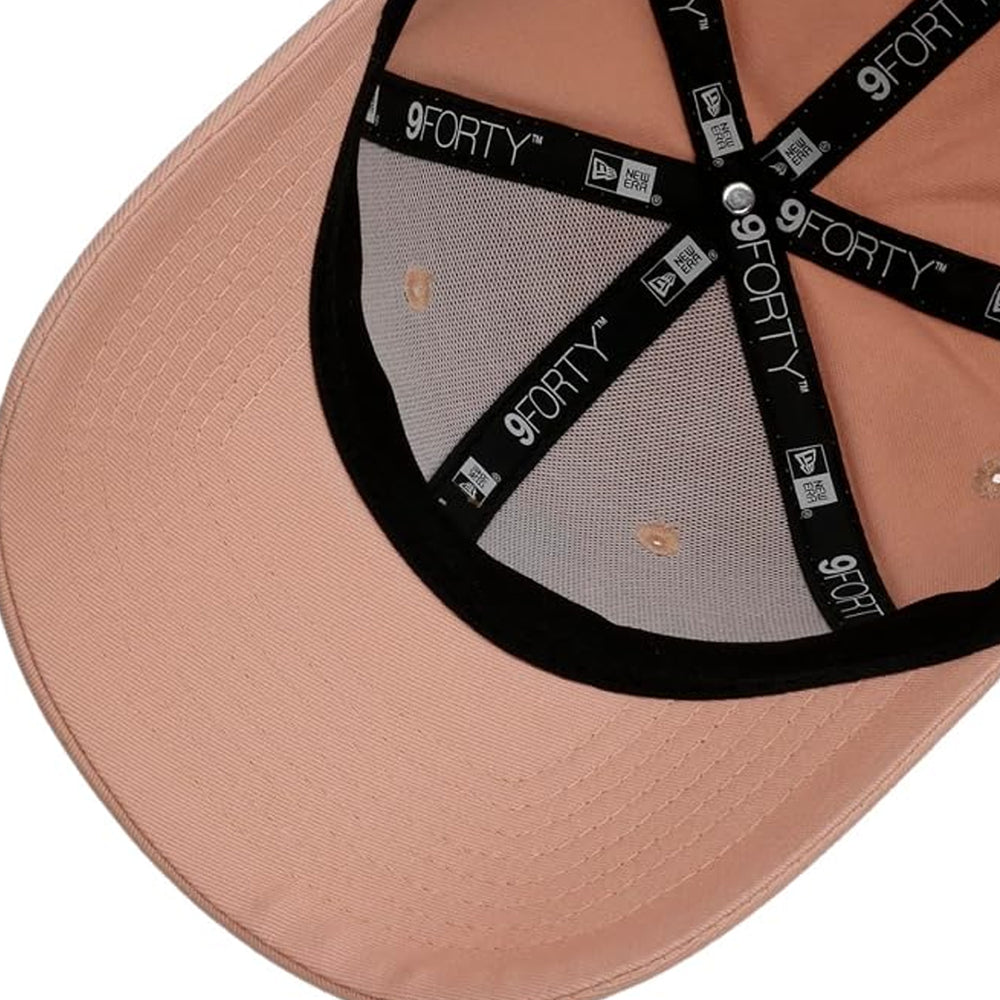 Gorra Beisbol Softbol New Era Los Angeles Dodgers League Essential 9Forty Mujer Rosa Ajustable