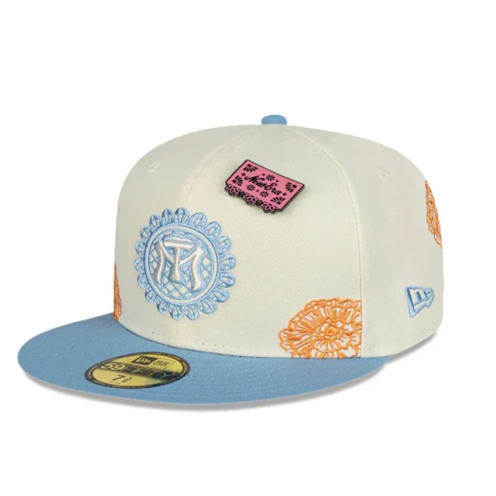 Gorra Beisbol Softbol New Era Sultanes de Monterrey Dia de Muertos 59Fifty Cerrada