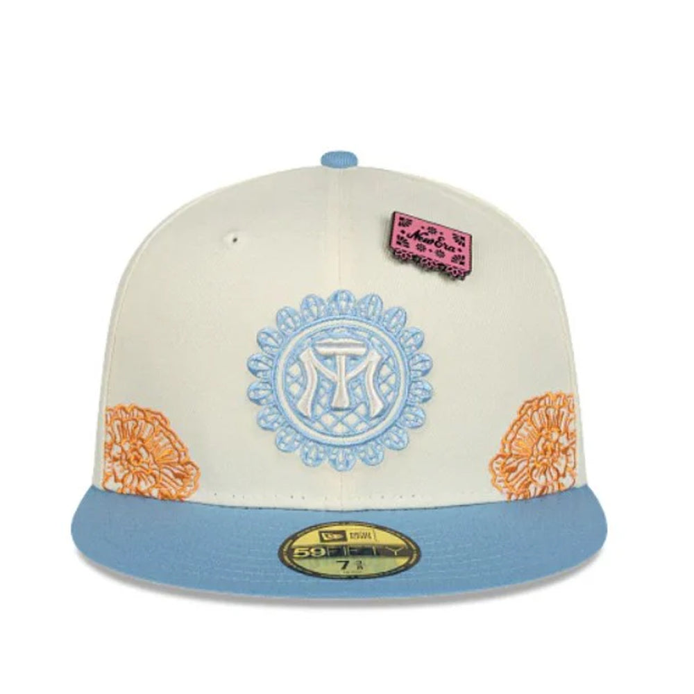Gorra Beisbol Softbol New Era Sultanes de Monterrey Dia de Muertos 59Fifty Cerrada