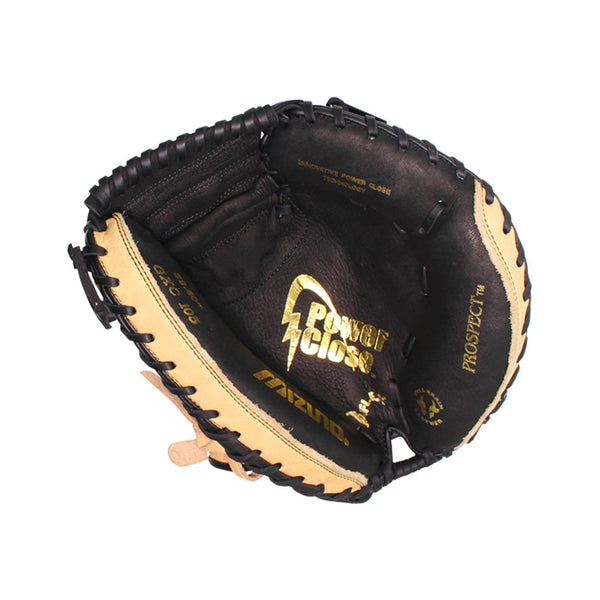 Mascota Beisbol Mizuno Prospect GXC105G Negro Crema 32.5 In Juvenil