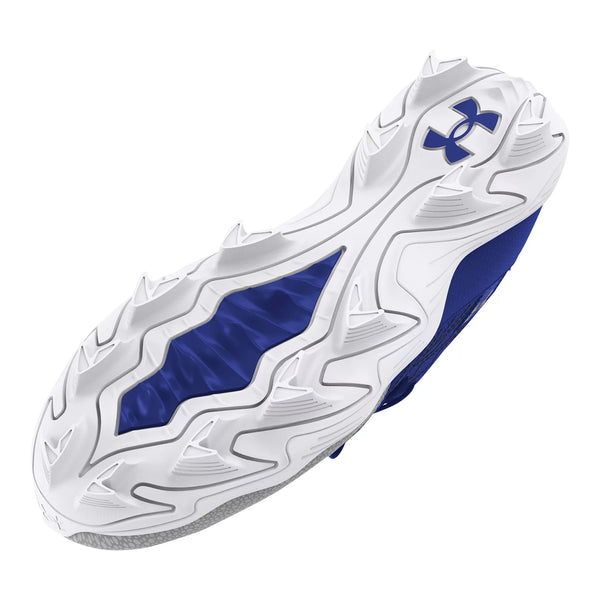 Spikes Beisbol Softbol Under Armour Harper 9 RM Azul Blanco