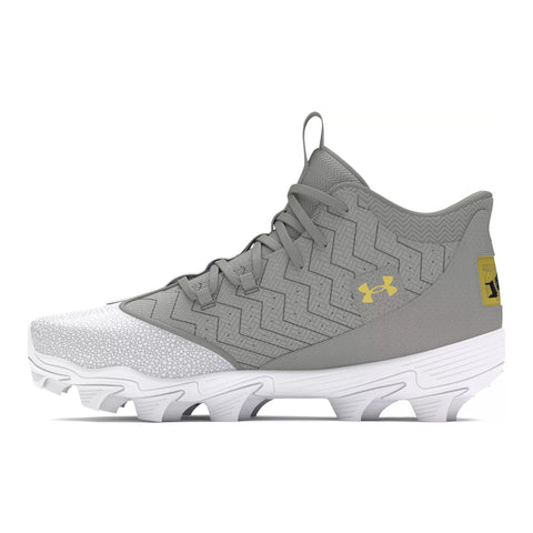 Spikes Beisbol Softbol Under Armour Harper 9 RM Gris INFANTIL