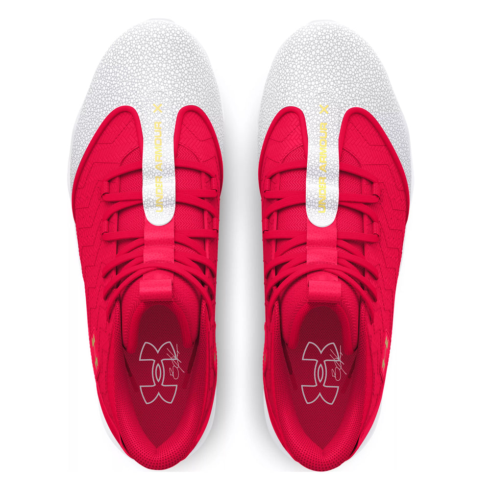Spikes Beisbol Softbol Under Armour Harper 9 RM Rojo INFANTIL