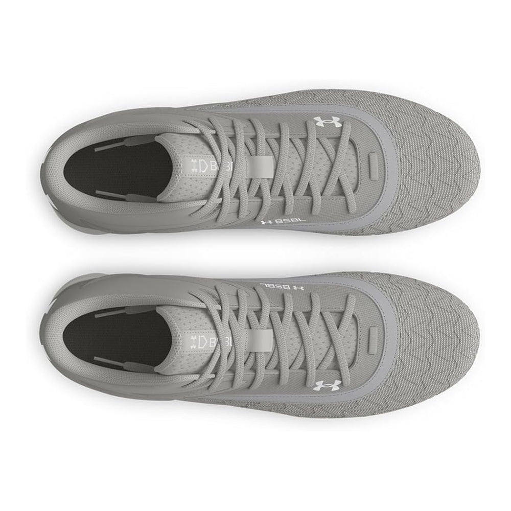 Spikes Beisbol Softbol Under Armour Leadoff Mid RM 3.0 Gris INFANTIL