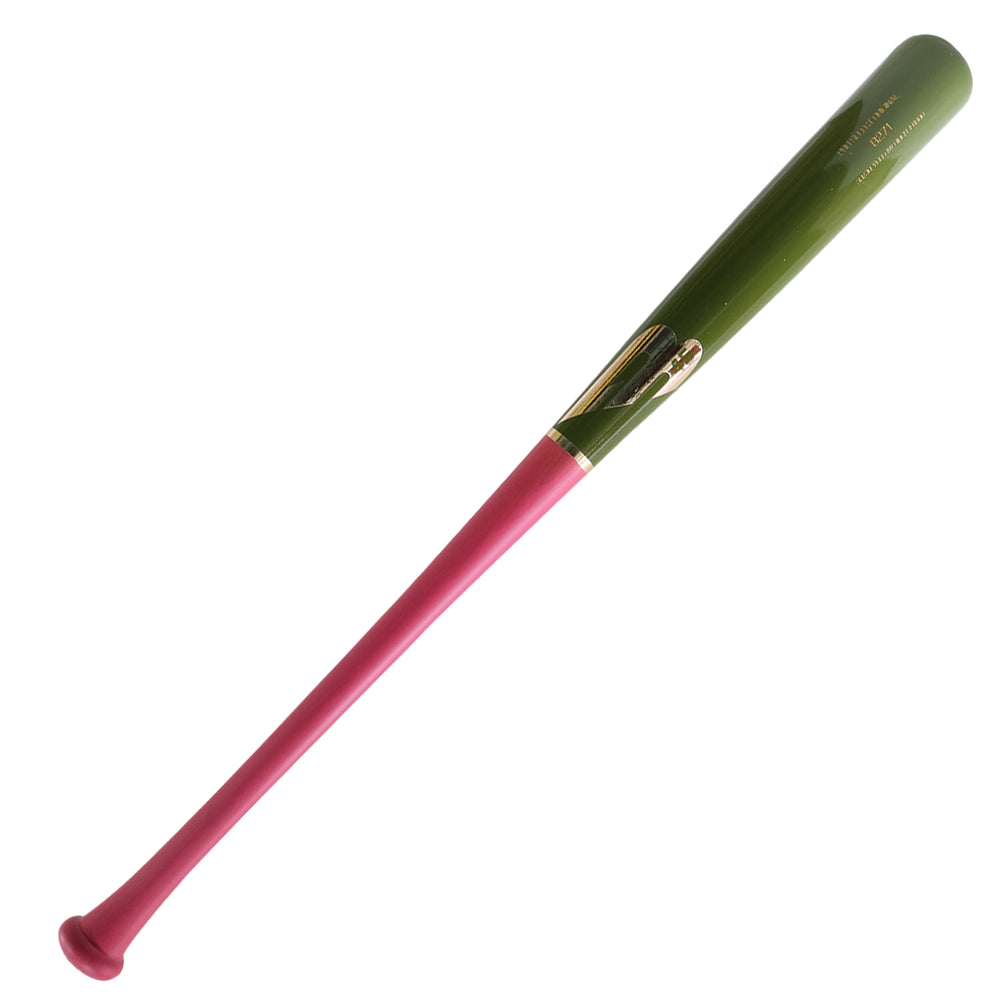 Bat Beisbol B45 Pro Select Birch B271 Mate Pink Green Chrome