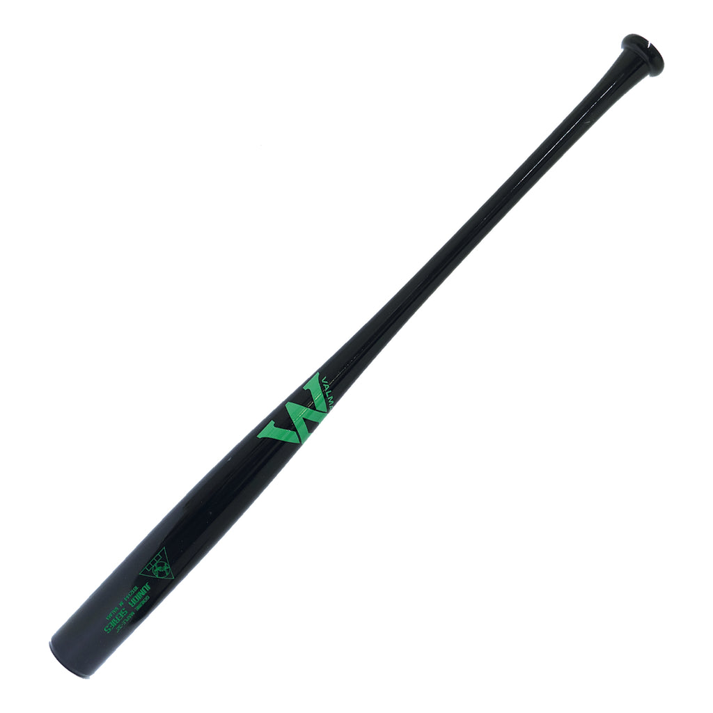 Bat Beisbol Madera Maple Valma Junior Series Negro Verde JUVENIL