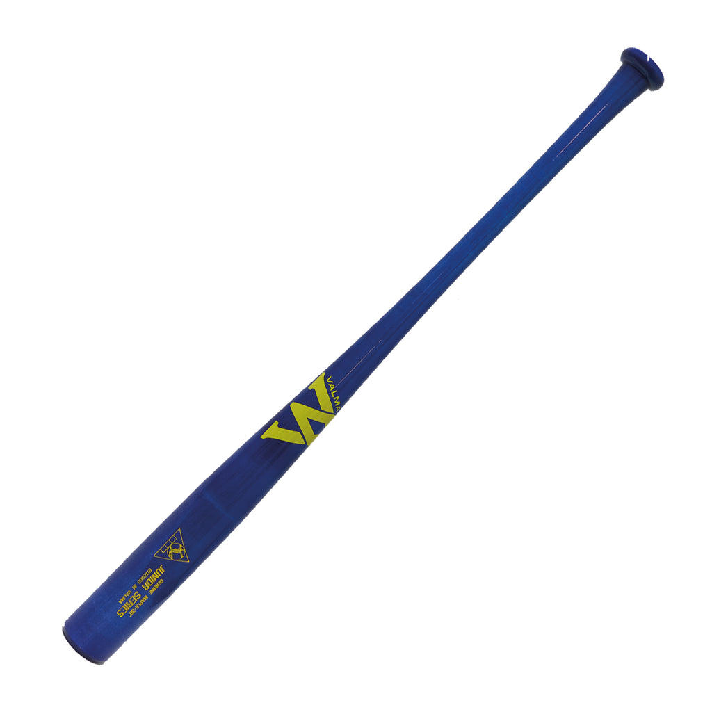 Bat Beisbol Madera Maple Valma Junior Series Azul Amarillo JUVENIL