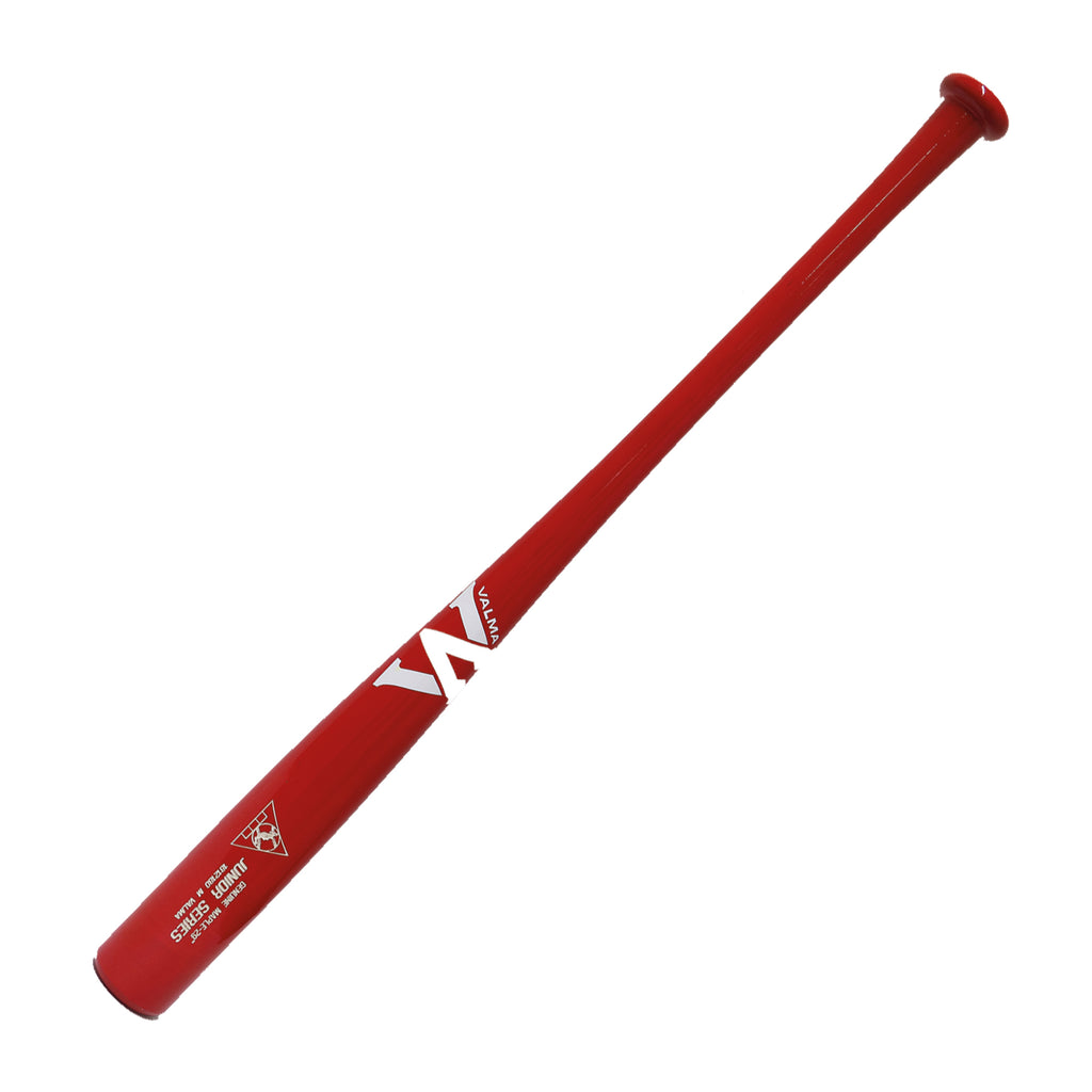 Bat Beisbol Madera Maple Valma Junior Series Rojo Blanco JUVENIL