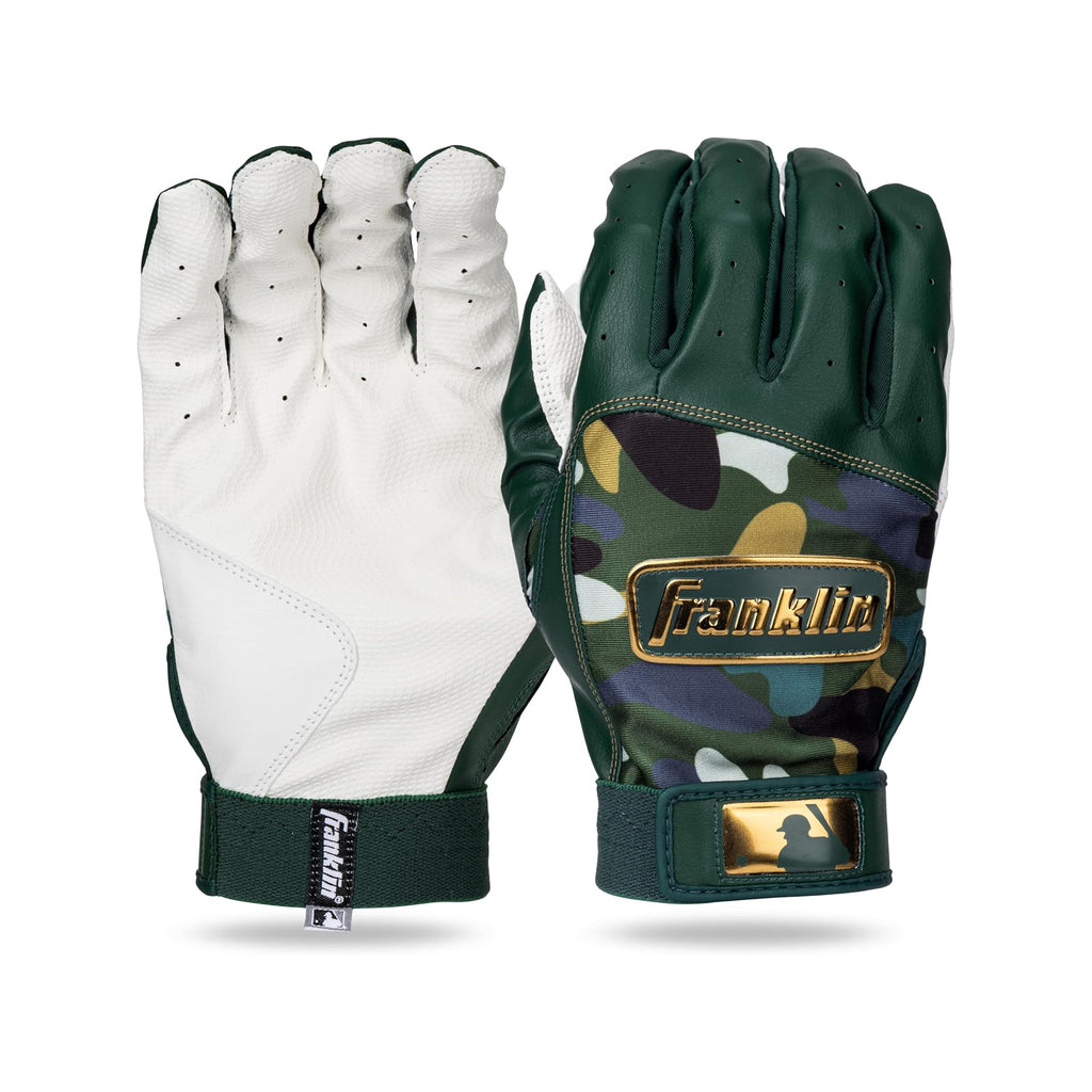 Guanteletas Beisbol Franklin Digitek Verde Camu ADULTO