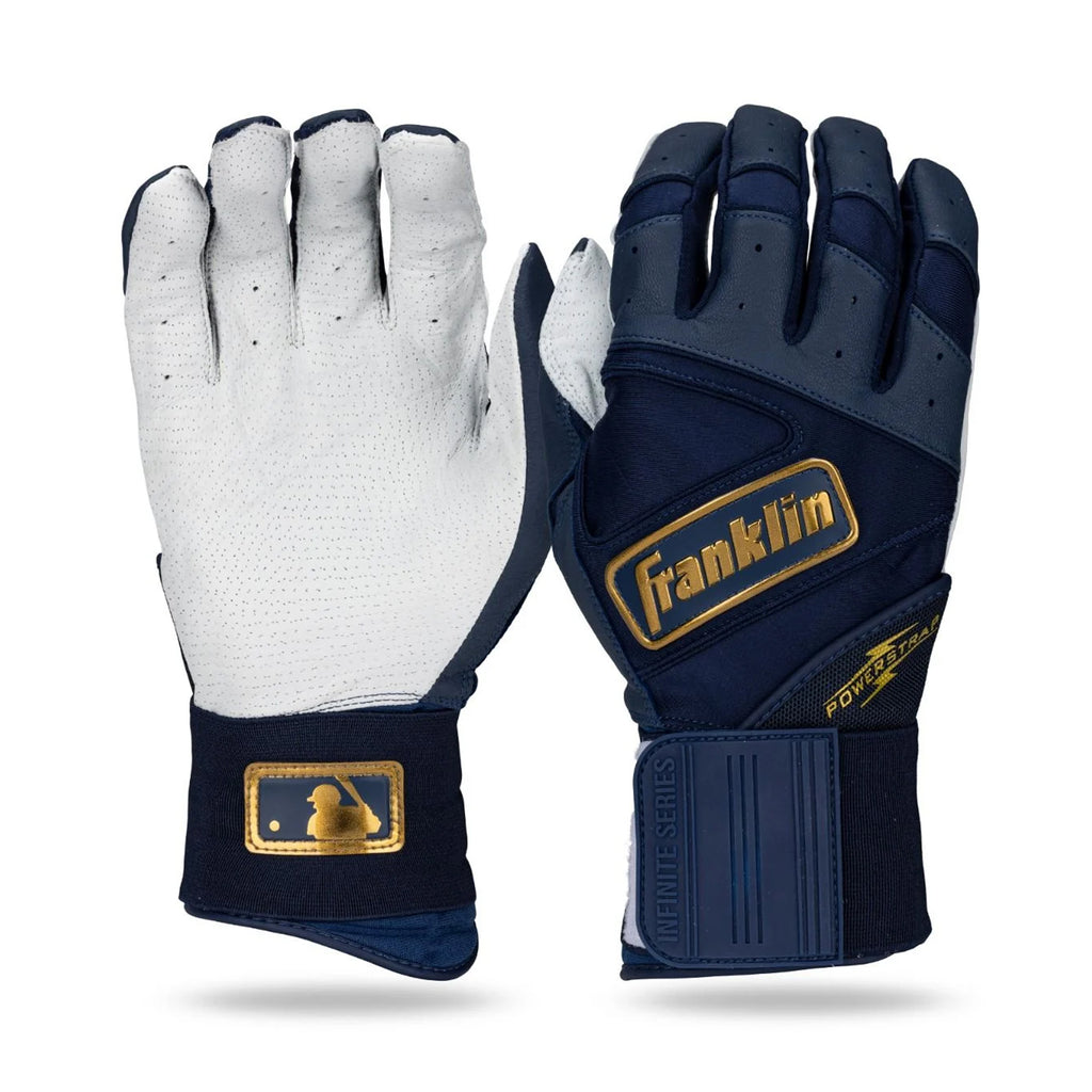 Guanteletas Beisbol Franklin Powerstrap Hi-Lite Infinite Marino ADULTO