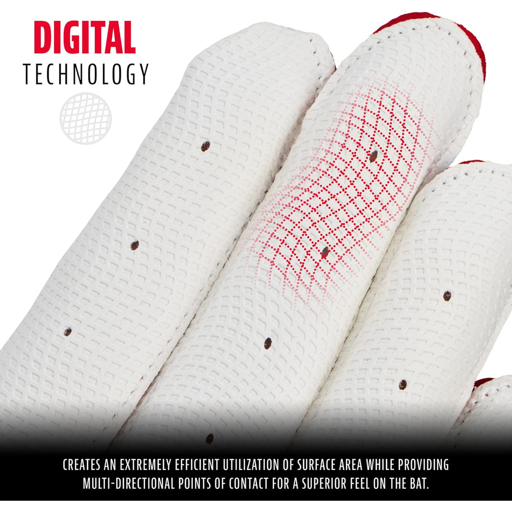 Guanteletas Beisbol Franklin Digitek Azul Rojo Camu ADULTO