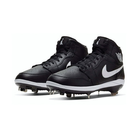 Spikes Beisbol Air Jordan 1 Retro Metal Negro