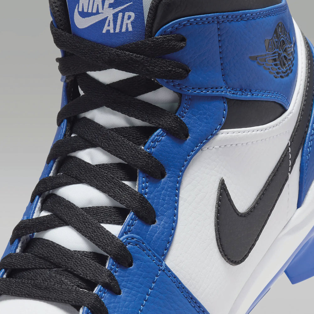 Spikes Beisbol Softbol Air Jordan 1 Retro MCS Blanco Rey