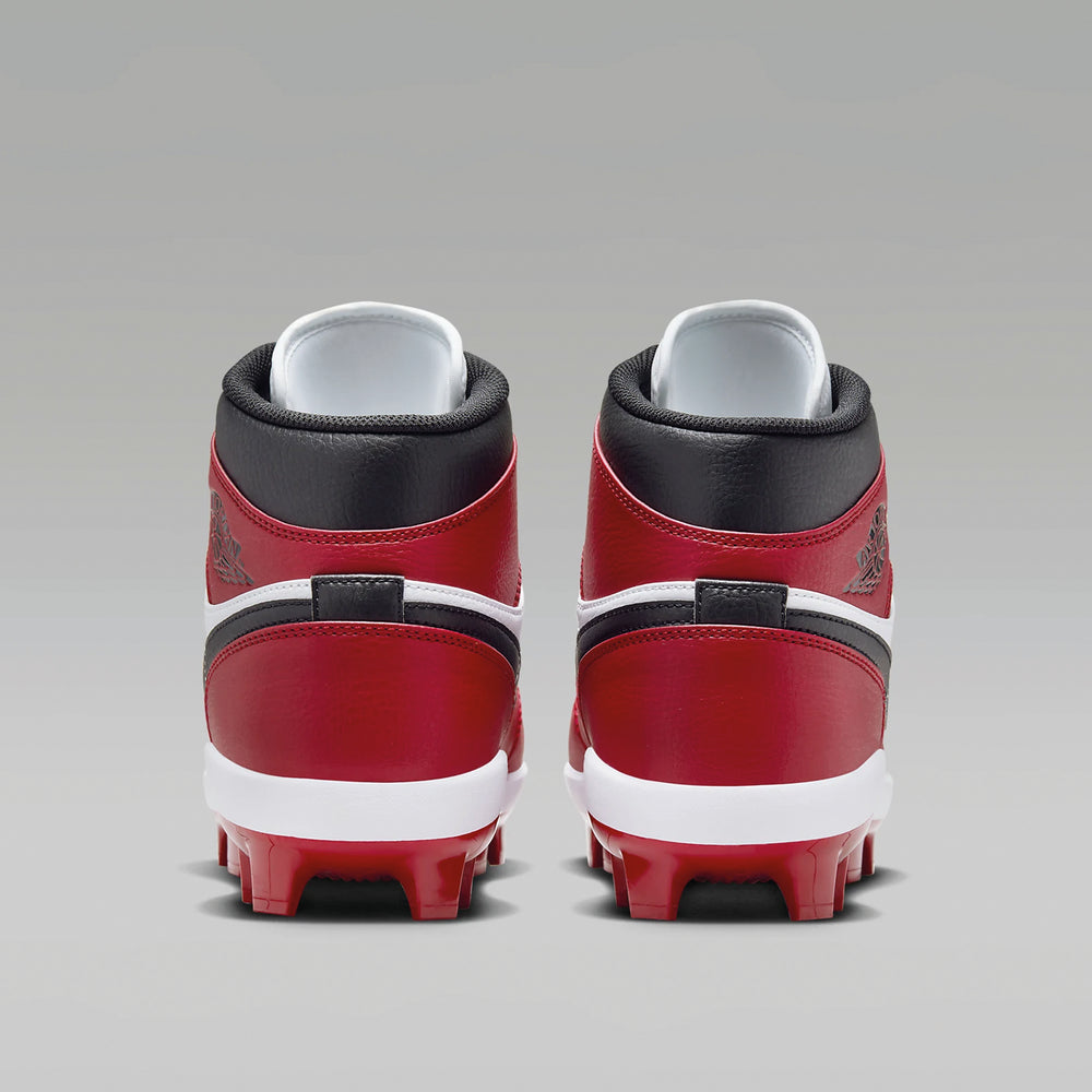 Spikes Beisbol Softbol Air Jordan 1 Retro MCS Blanco Rojo
